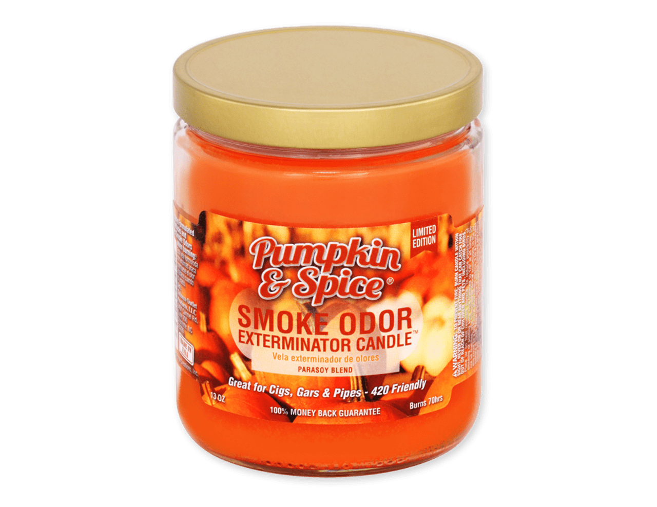 Smoke Odor 13oz Candle - Pumpkin & Spice