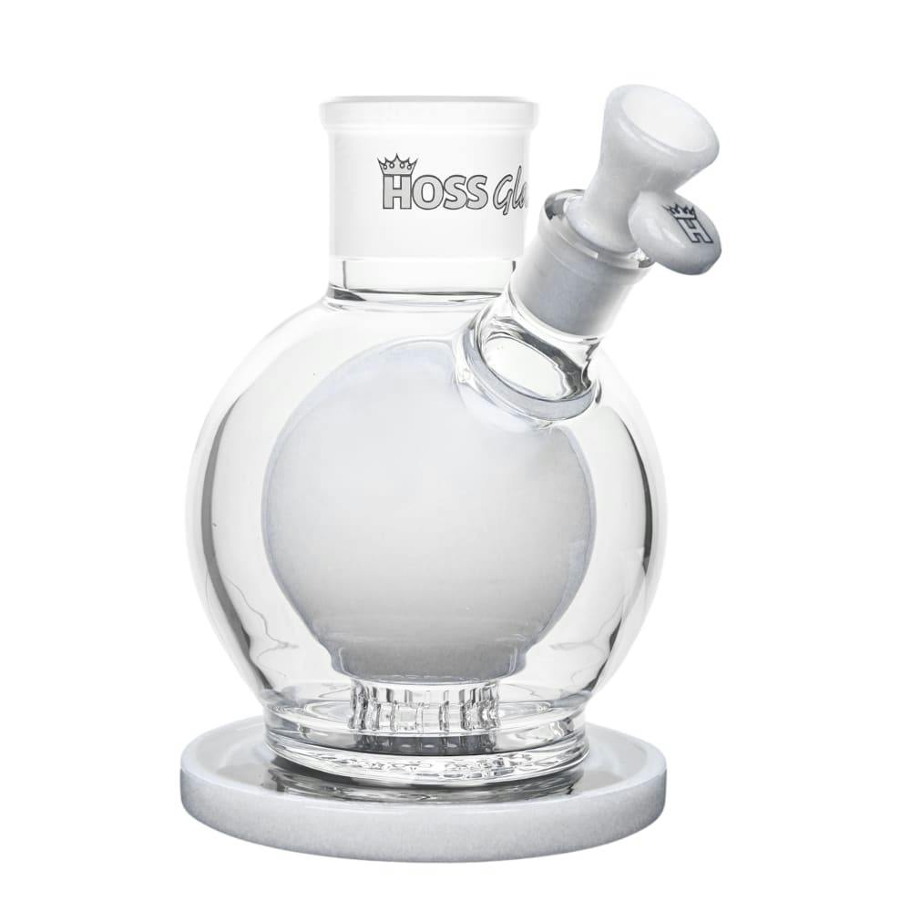 Hoss Glass - Build-a-Bong Orbit Sphere Base - White