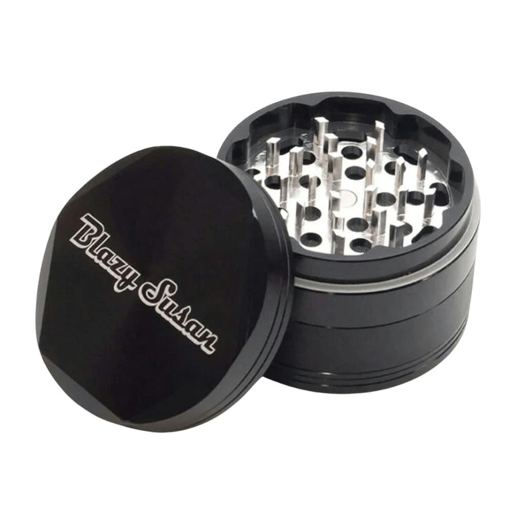 Blazy Susan - 4-Piece Grinder Black - 63mm