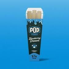 Pop Cones King Size Unbleached 2.0 - Blueberry Dream
