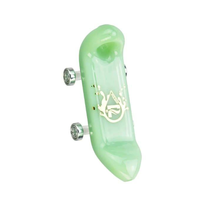 Pulsar - Rolling Skateboard Handpipe - 4.75" Green