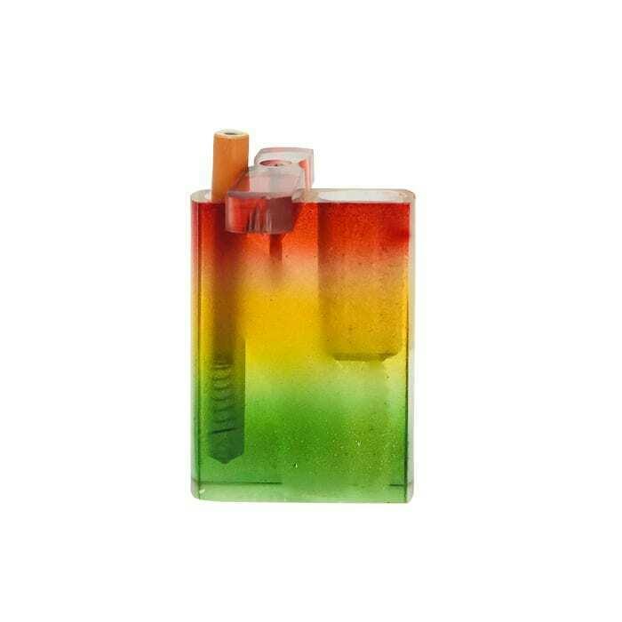 MERGED RASTA ACRYLIC DUGOUT AND BAT