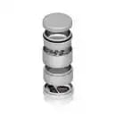 5 PIECE STORAGE SECTION GRINDER - GUN METAL