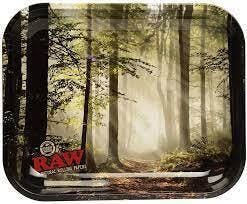 RAW SMOKEY TREES ROLLING TRAY LARGE