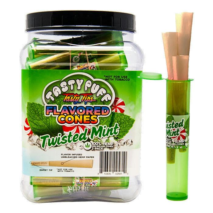 MINT TASTY PUFFS 3 PACK CONES