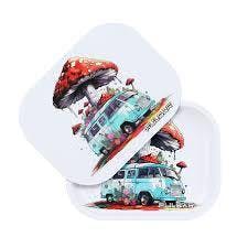 POP UP CAMPER ROLLING TRAY W/ LID