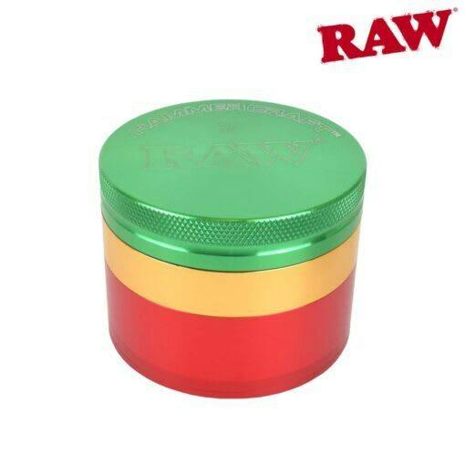 2.5" RAW X HAMMERCRAFT GRINDER - RASTA