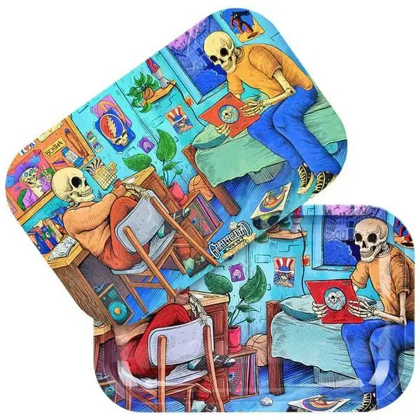 GRATEFULL DEAD ROOMIES TRAY W/ MAGNETIC LID