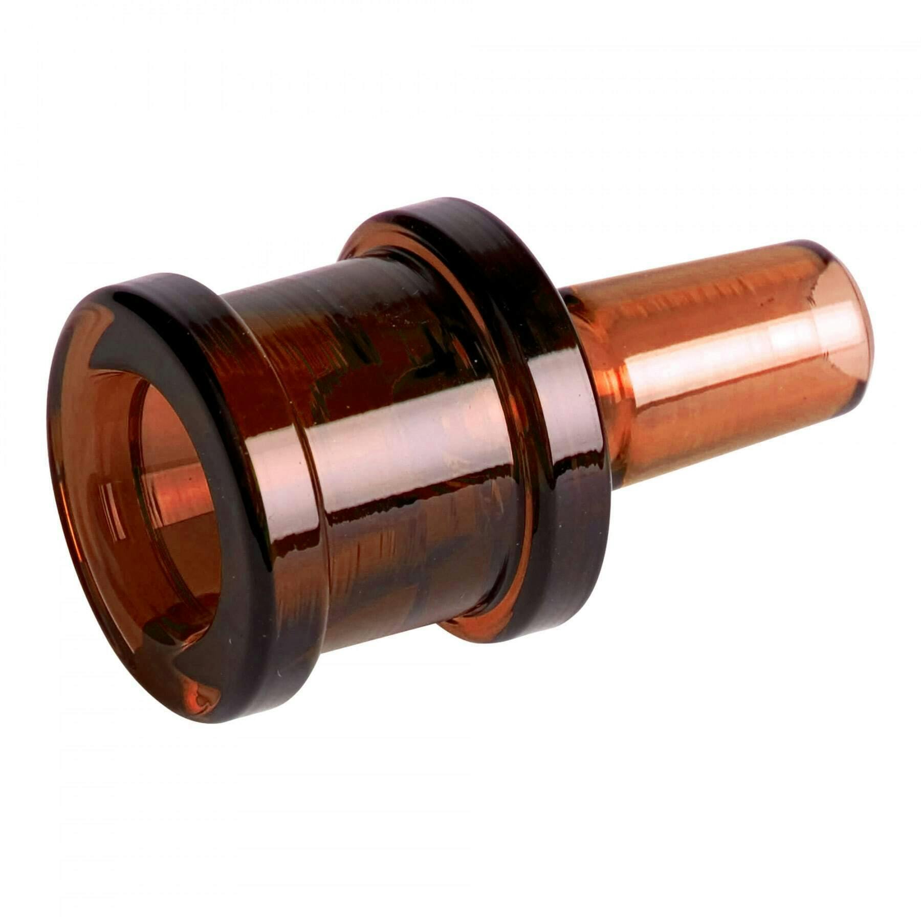 XL SUGAR BARREL 14MM BOWL / PULLOUT - AMBER