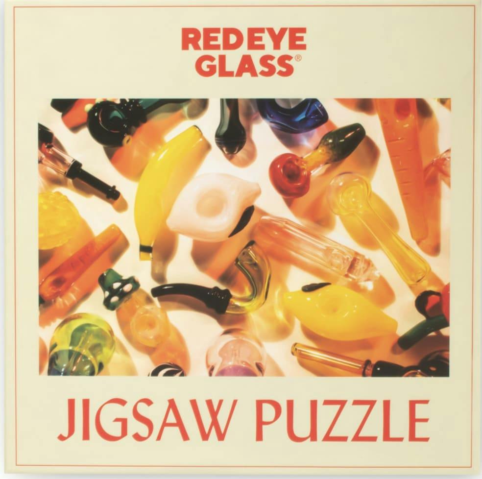 Jigsaw Puzzle - Red Eye Glass Pipes