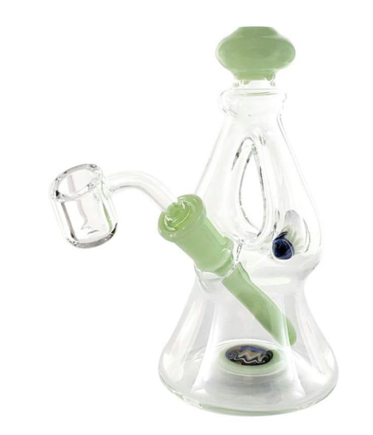 6" Mini Beaker Rig with Triangular Donut