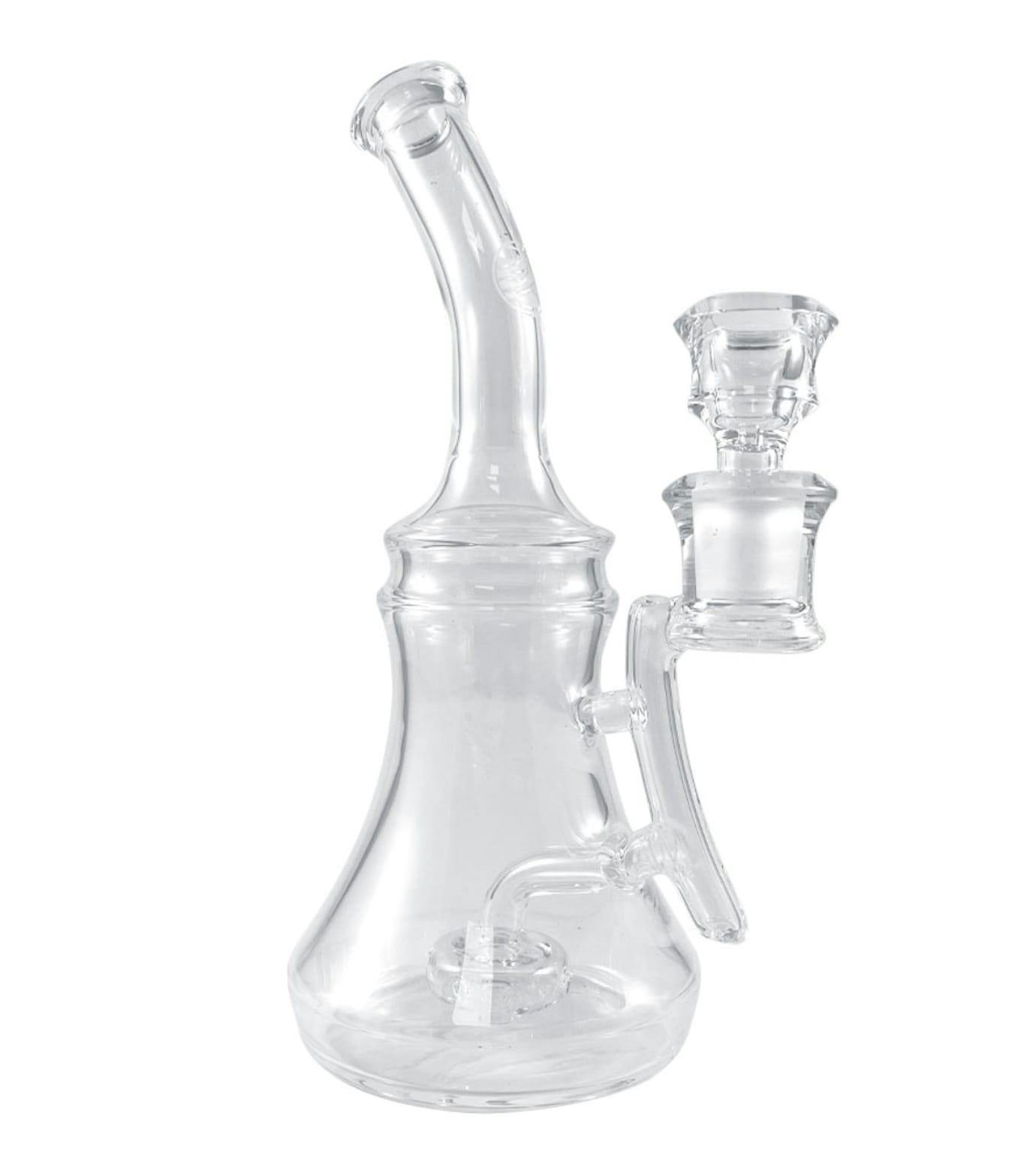 9" Ripple Bong by Nami Glass