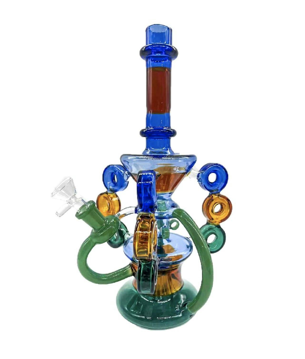 13" Lifesavers recycler Bong