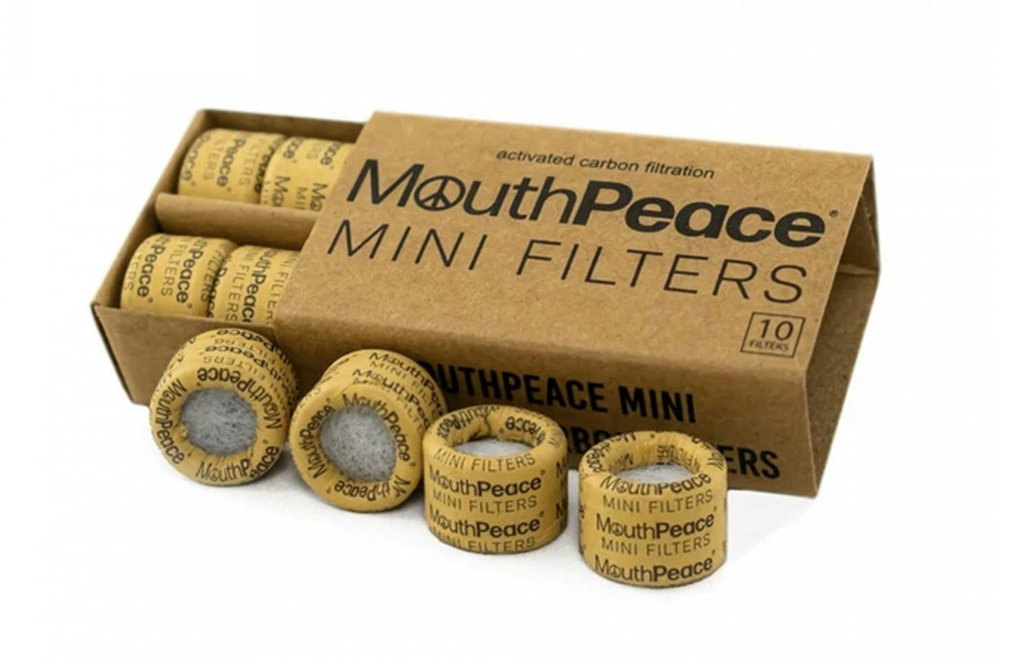 MouthPeace Mini Filter Box (Box of 10) - 10 pack