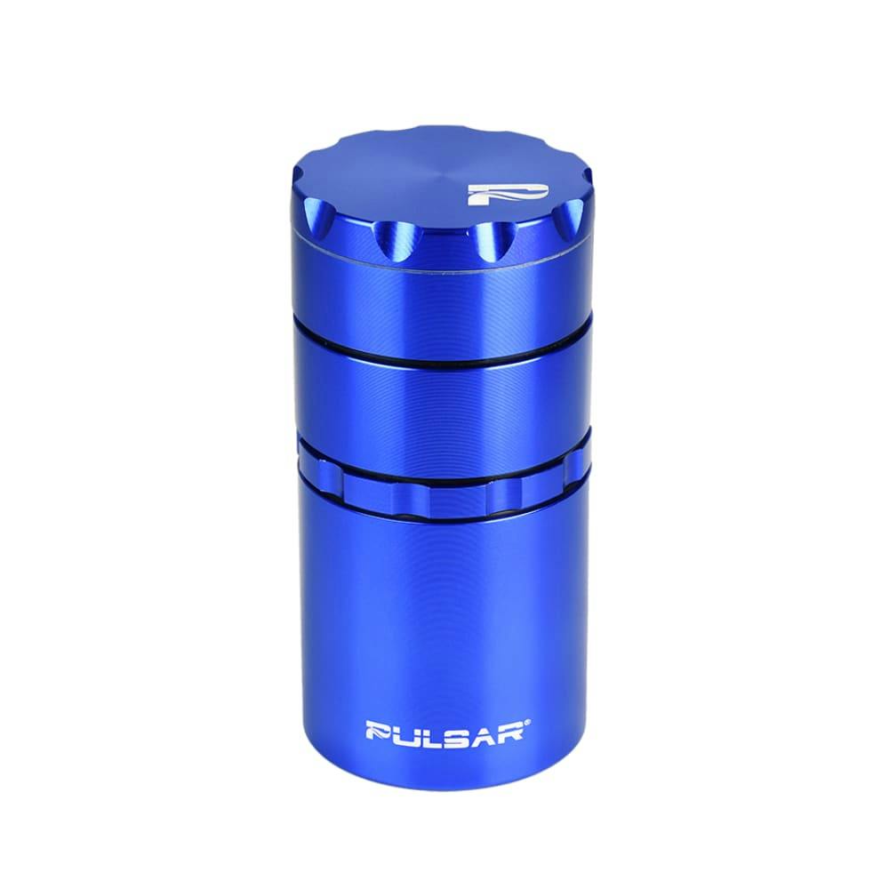 PULSAR 4-PIECE 2" STORAGE GRINDER - Blue