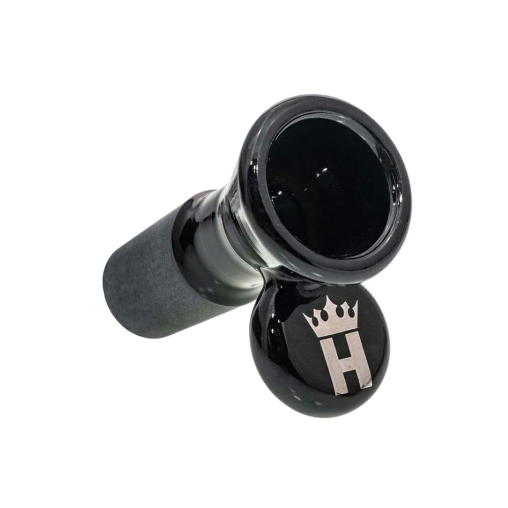 Hoss Glass 14mm Full Color Cone Bowl - Black