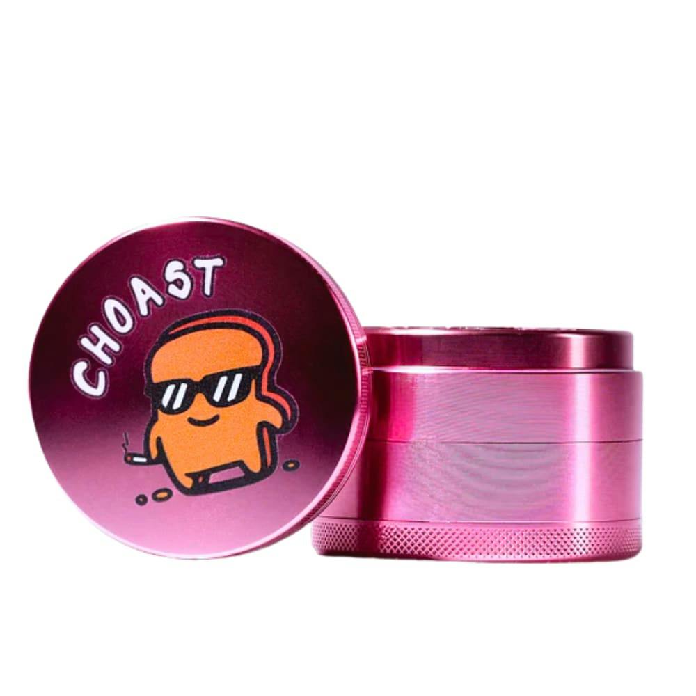 Choast 4pc 63mm Aluminum Grinder - Pink