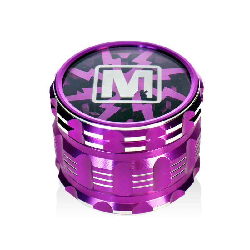 Marley 4-Piece Lightning Aluminum Grinder - Purple