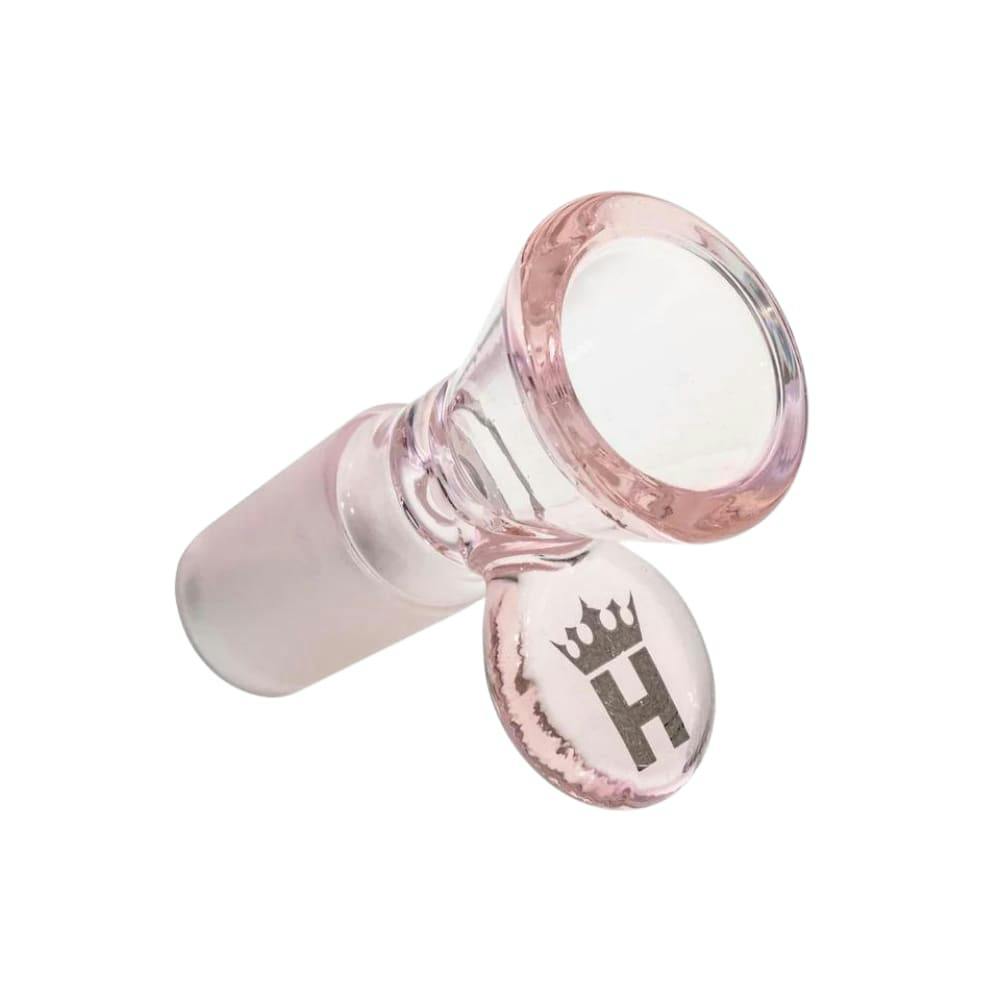 Hoss Glass 14mm Full Color Cone Bowl - Pink