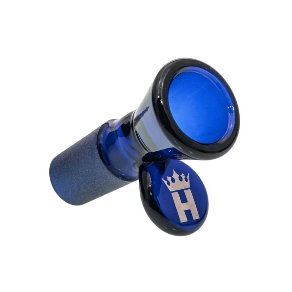 Hoss Glass 14mm Full Color Cone Bowl - Blue