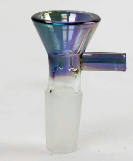 Metallic Color glass bowl for 14 mm Joint