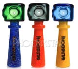 4.4" Cube Bowl Solid Coloured Pipe