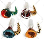 Multi-Coloured Horned Bowl