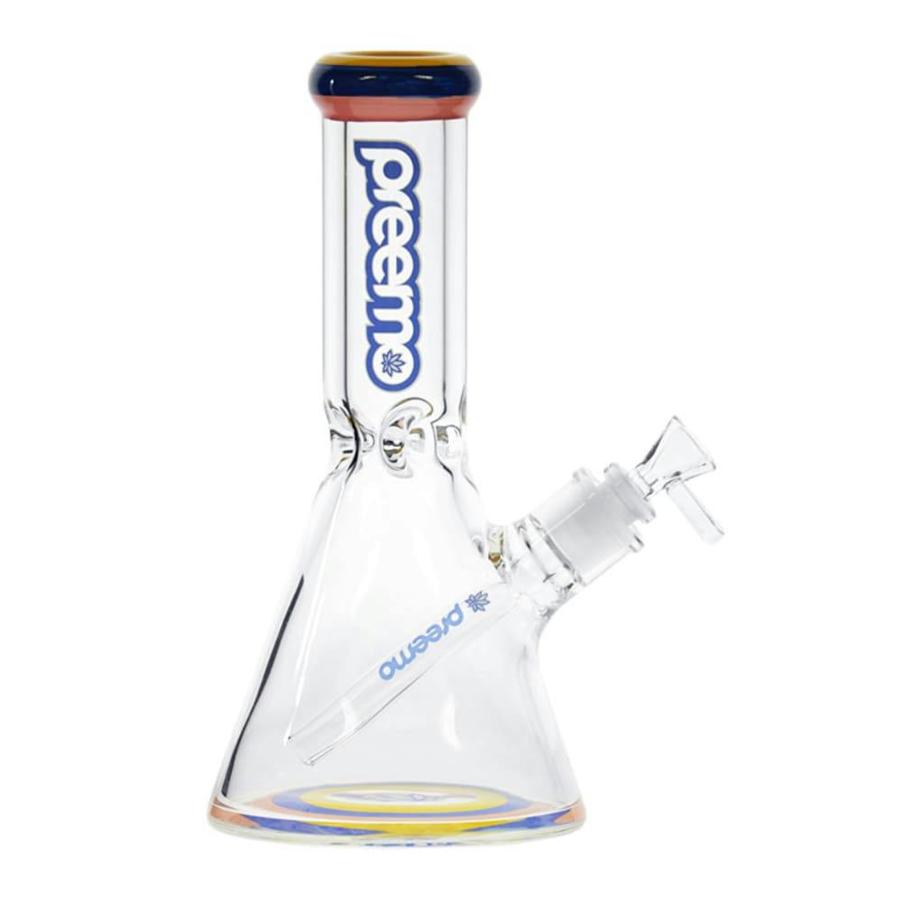 Blue 10.5" Triple Band Bong