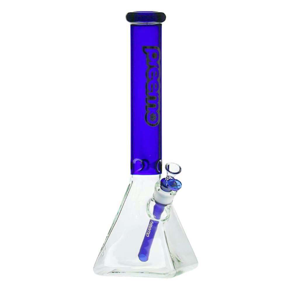 Blue 16" Pyramid Bong