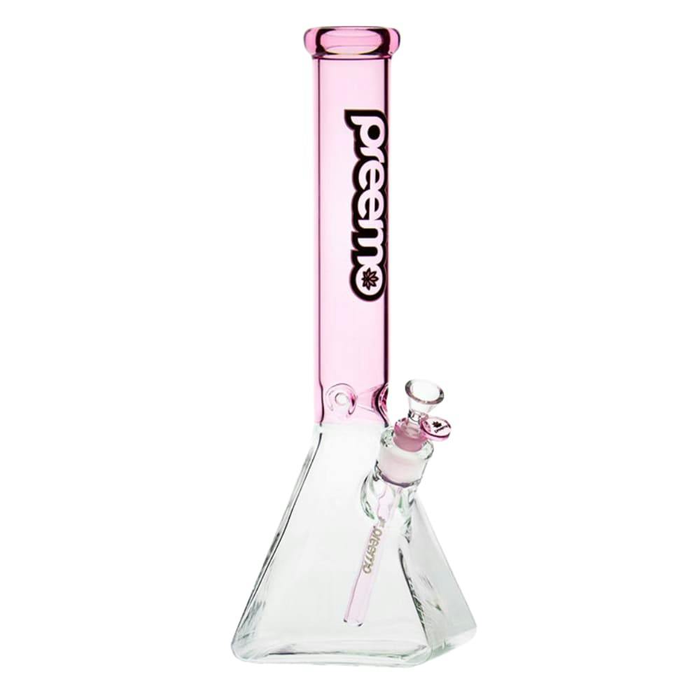Pink 16" Pyramid Bong