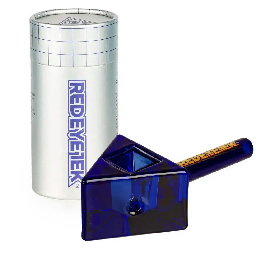 Sapphire Blue 4.5" Infinity Bowl Triangle Pipe