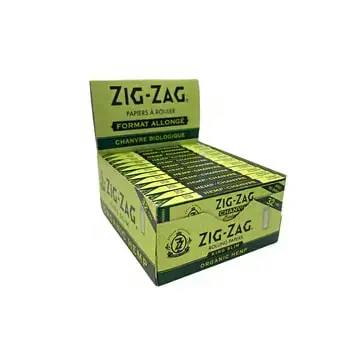 Organic Hemp King Slim Papers w/tips