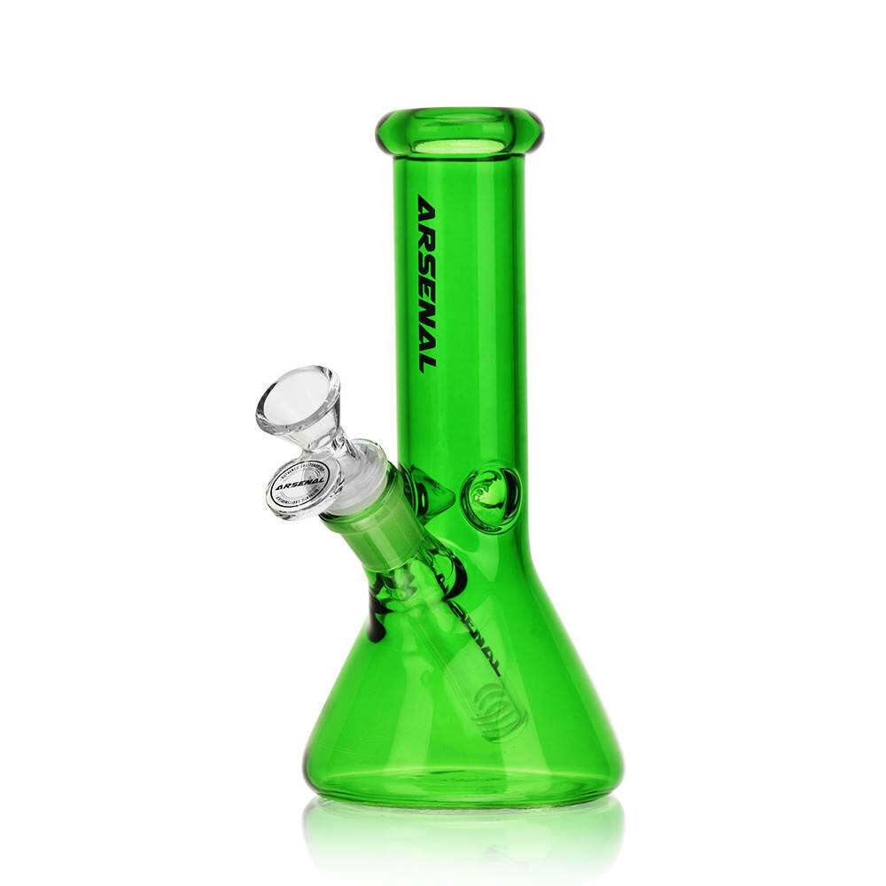 8" Vibrant Green Bong