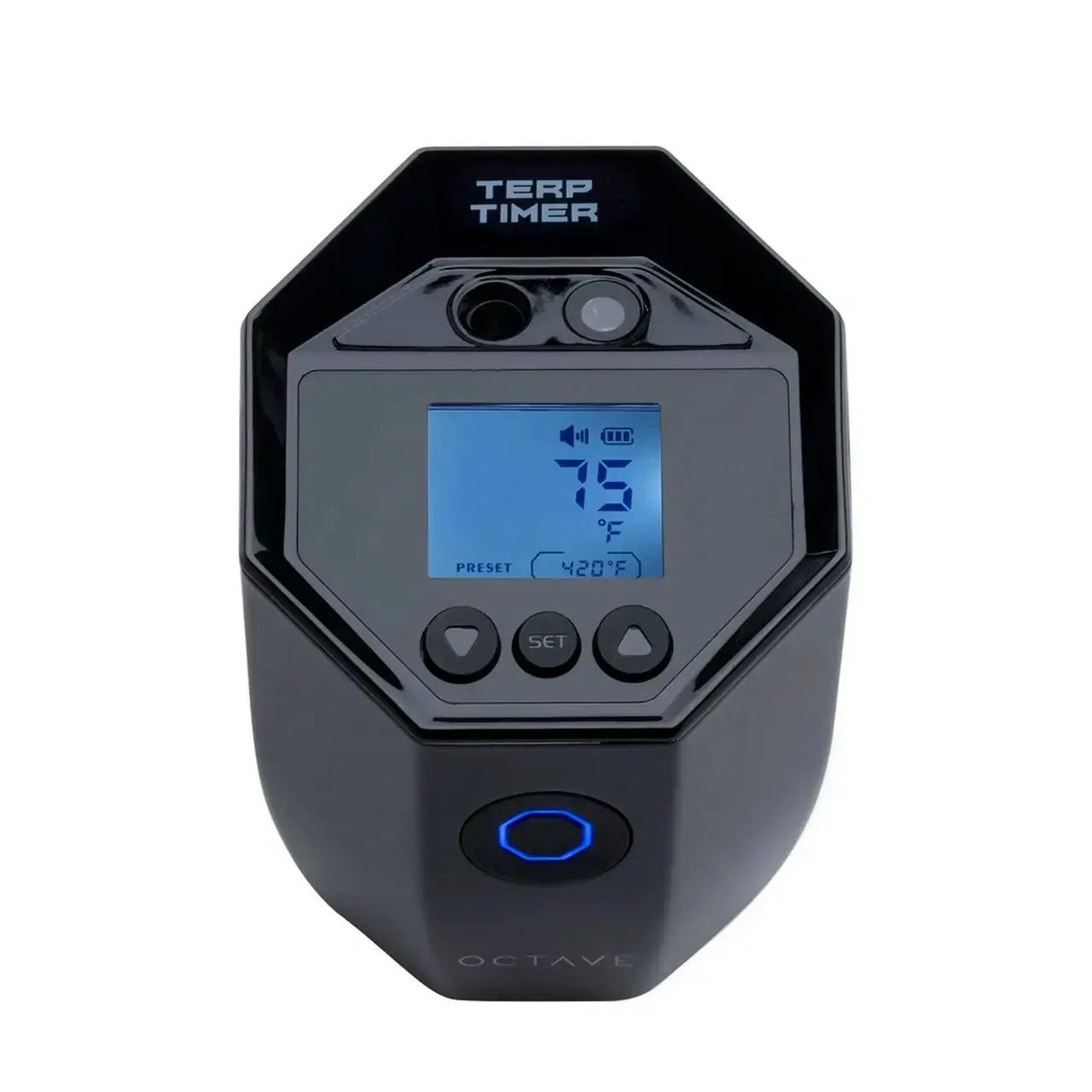Glossy Black Terp Timer