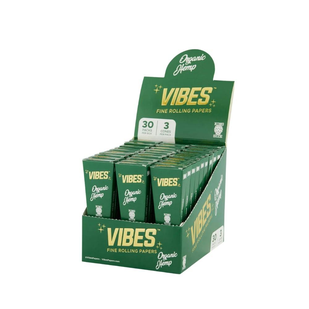 Organic Hemp King Size Cones