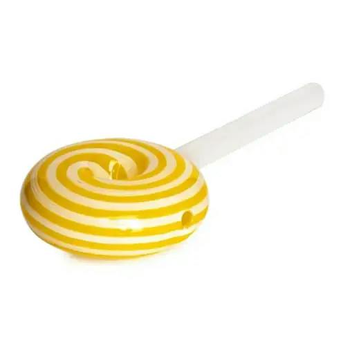 Yellow 6" Lollipop Pipe