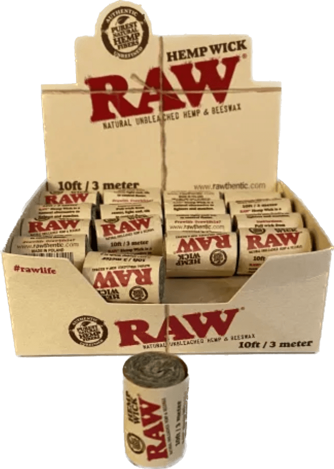 Raw Hemp Wick