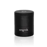 Ongrok: 5 Part Grinder (Pyramid Teeth) with Storage BLACK