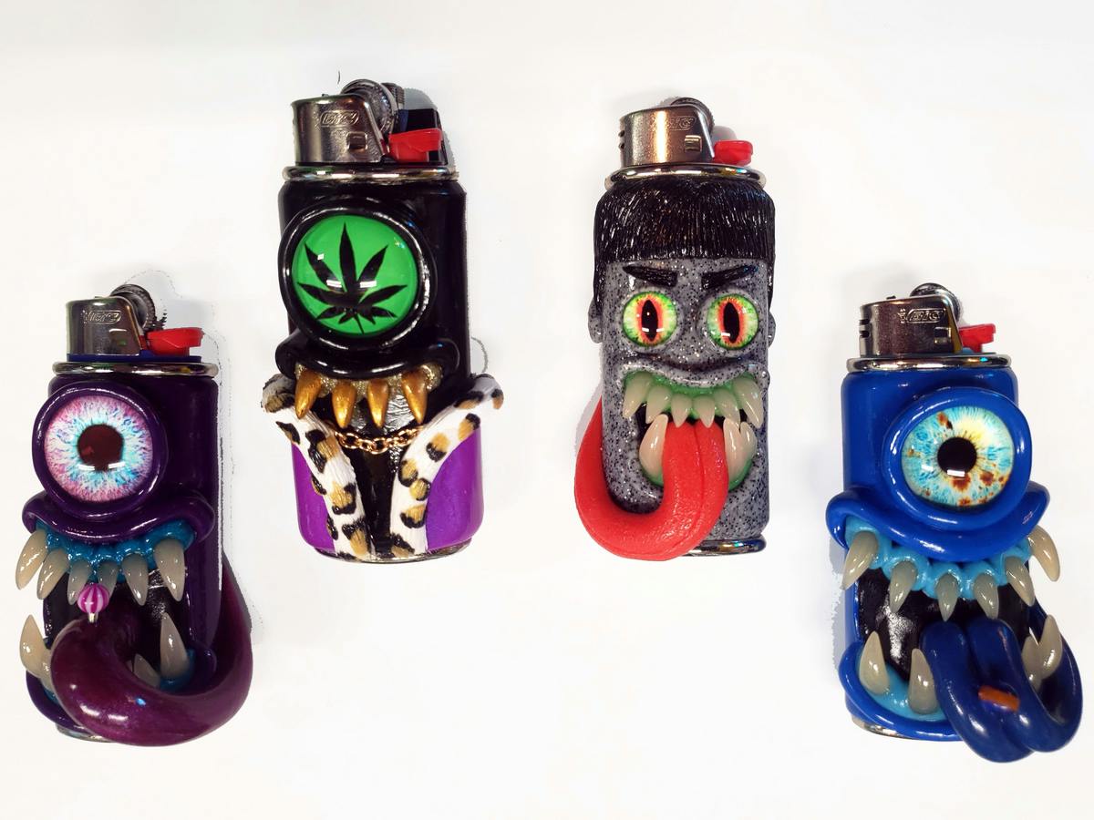 Creature Lighter Cozy - MD Clay Creations - Monsters+ Assorted Designs