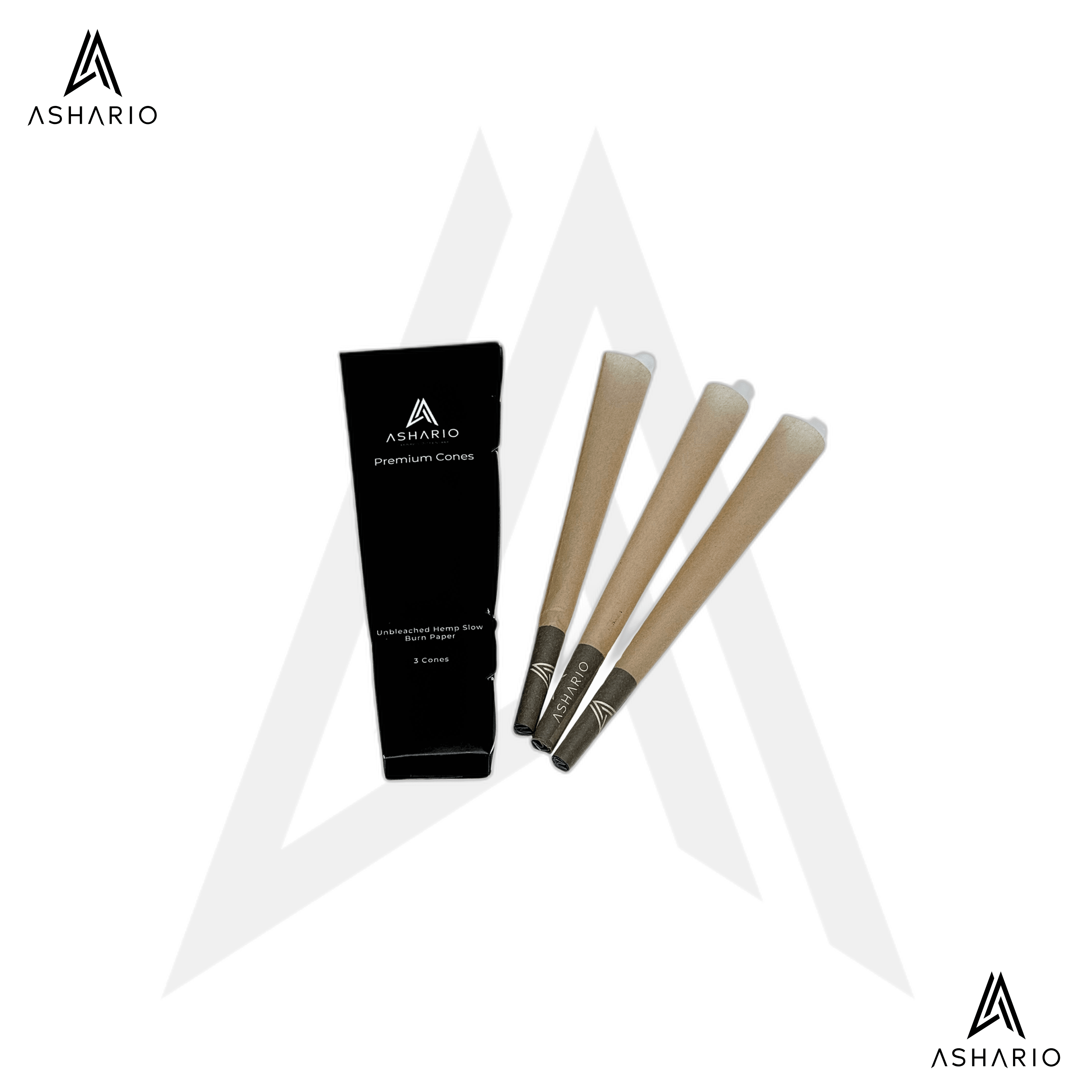 King Size Natural Cones | 3 pack