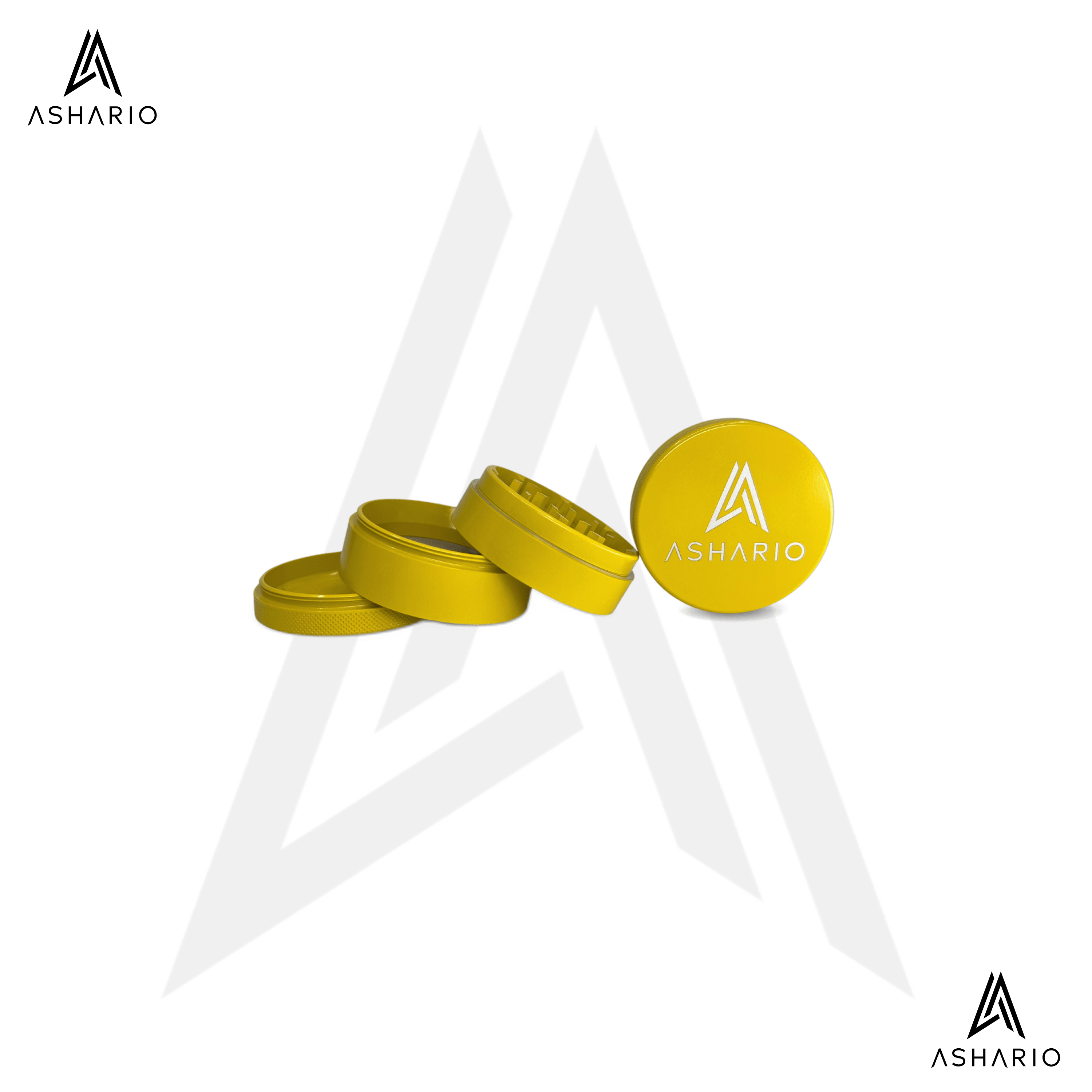 Ashario Ceramic Grinder - Yellow