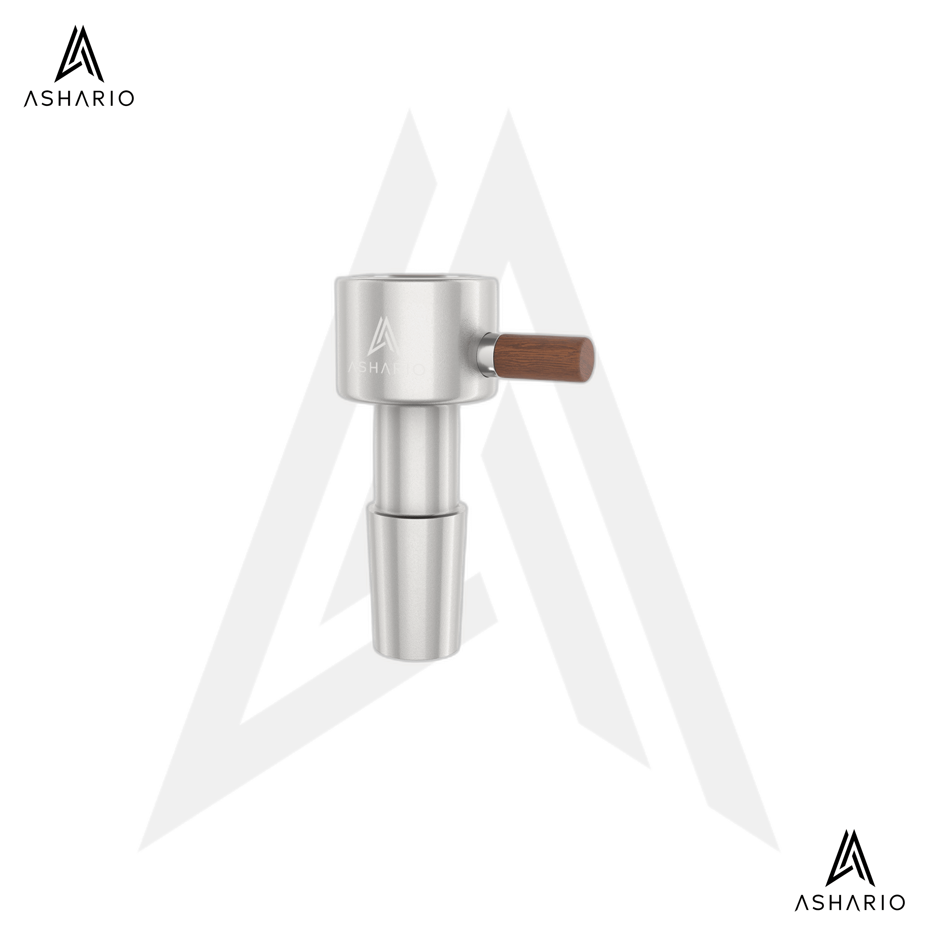 Ashario Bong Bowl Piece - Silver