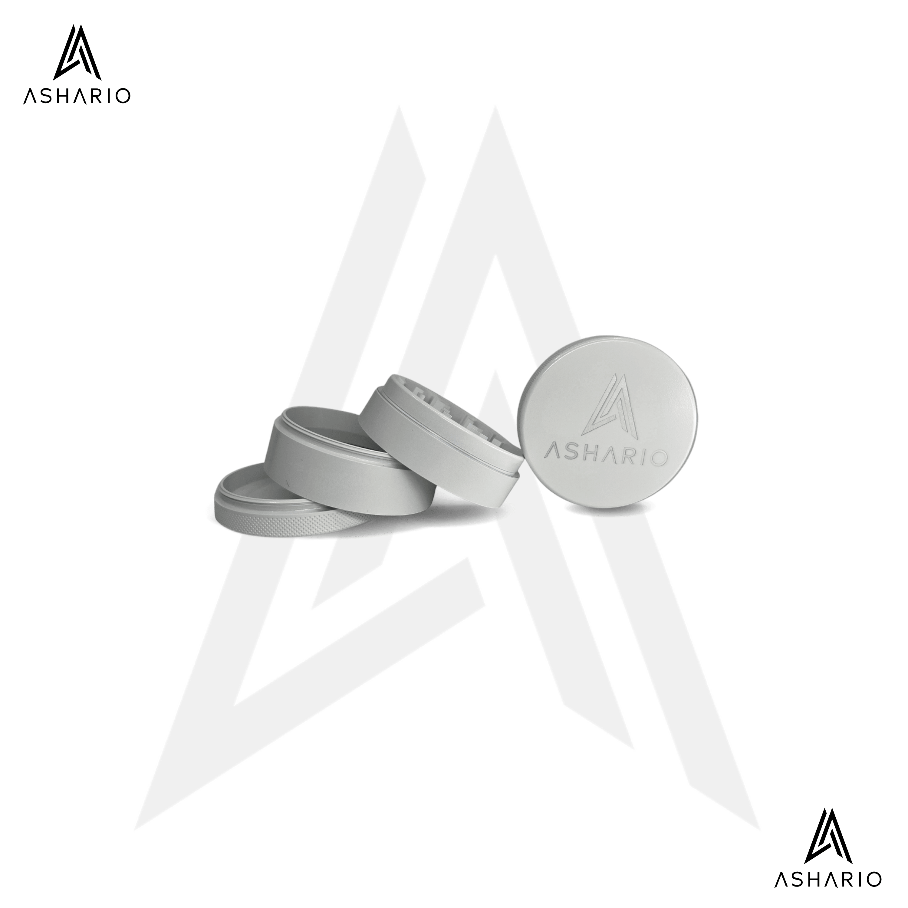 Ashario Ceramic Grinder - White
