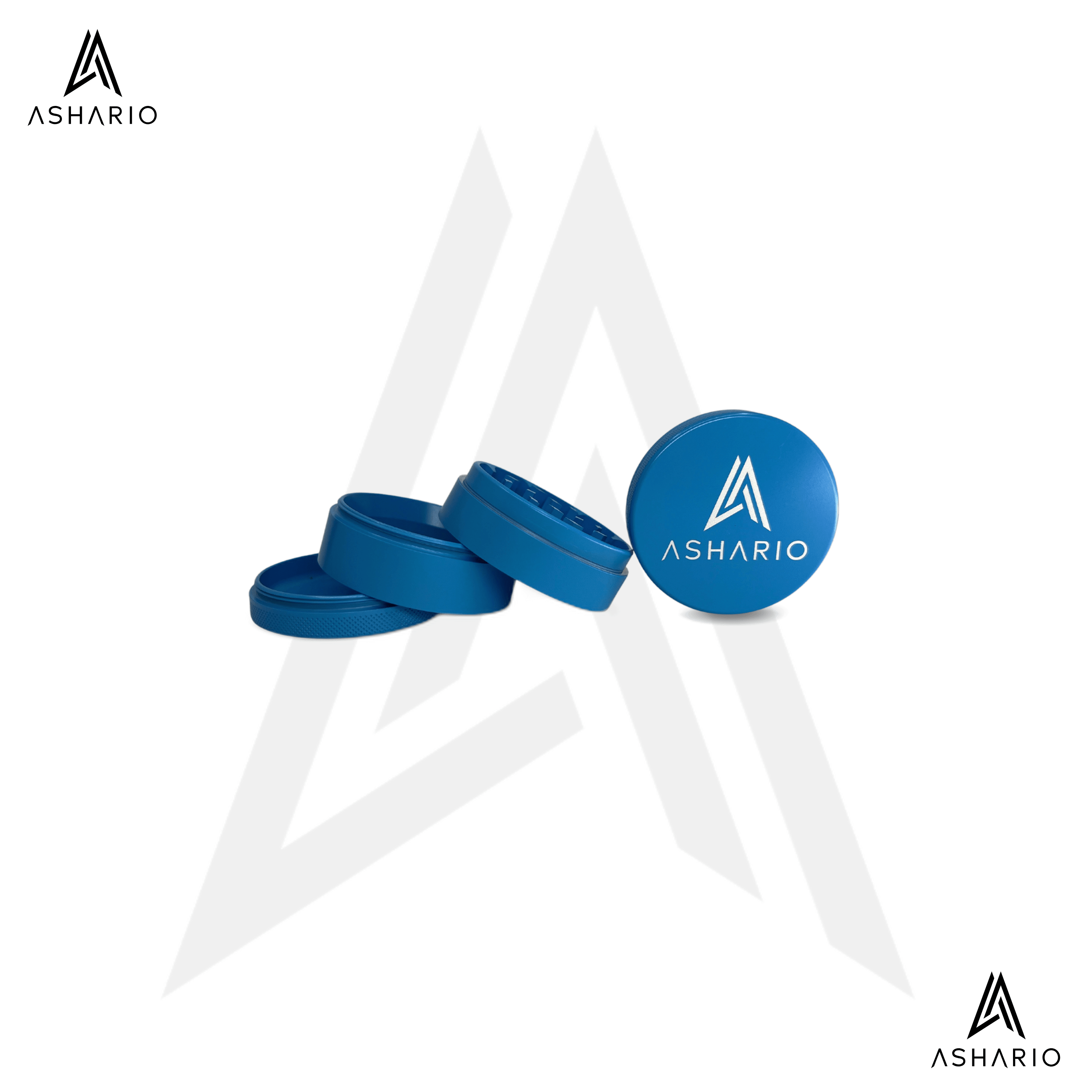Ashario Ceramic Grinder - Blue