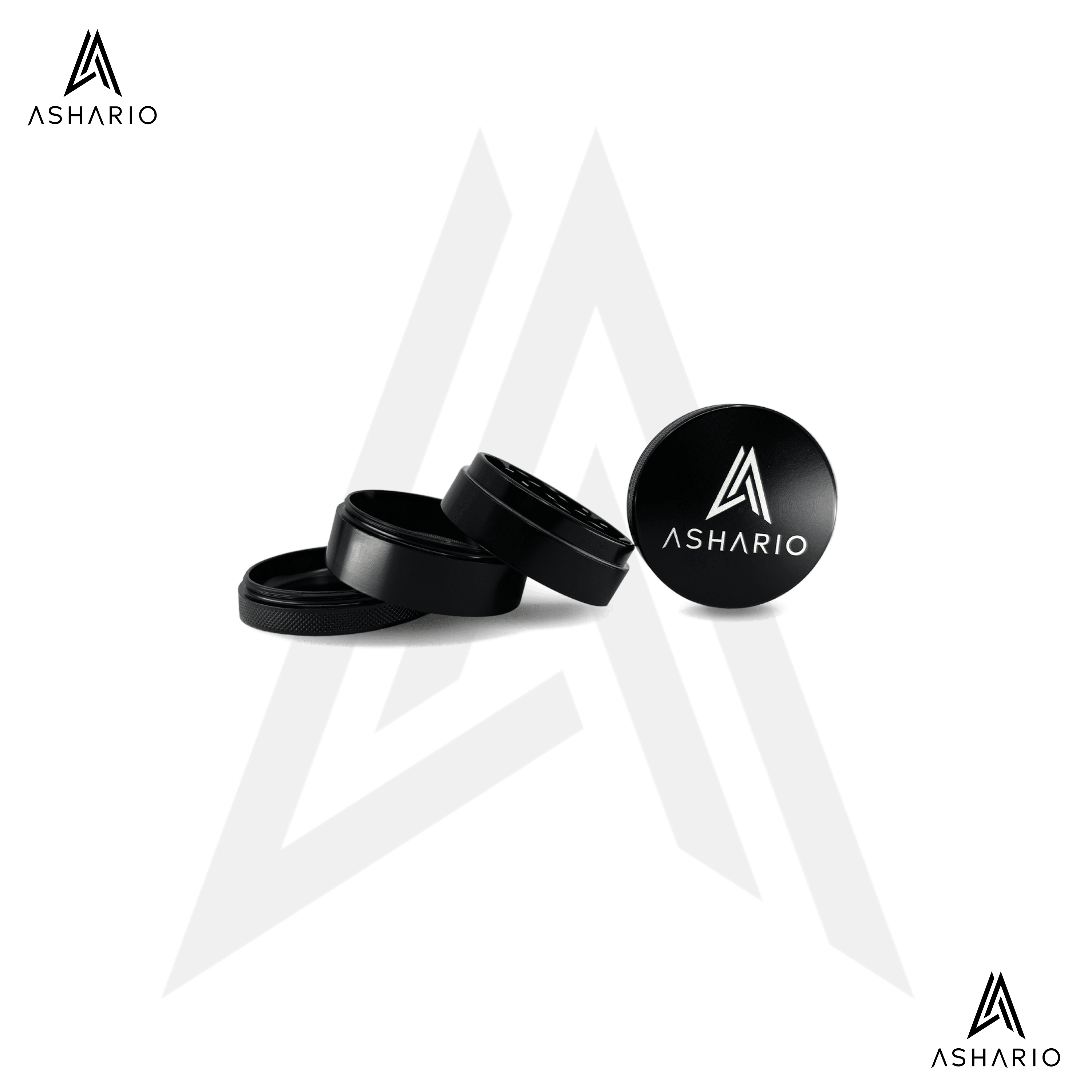 Ashario Ceramic Grinder - Black