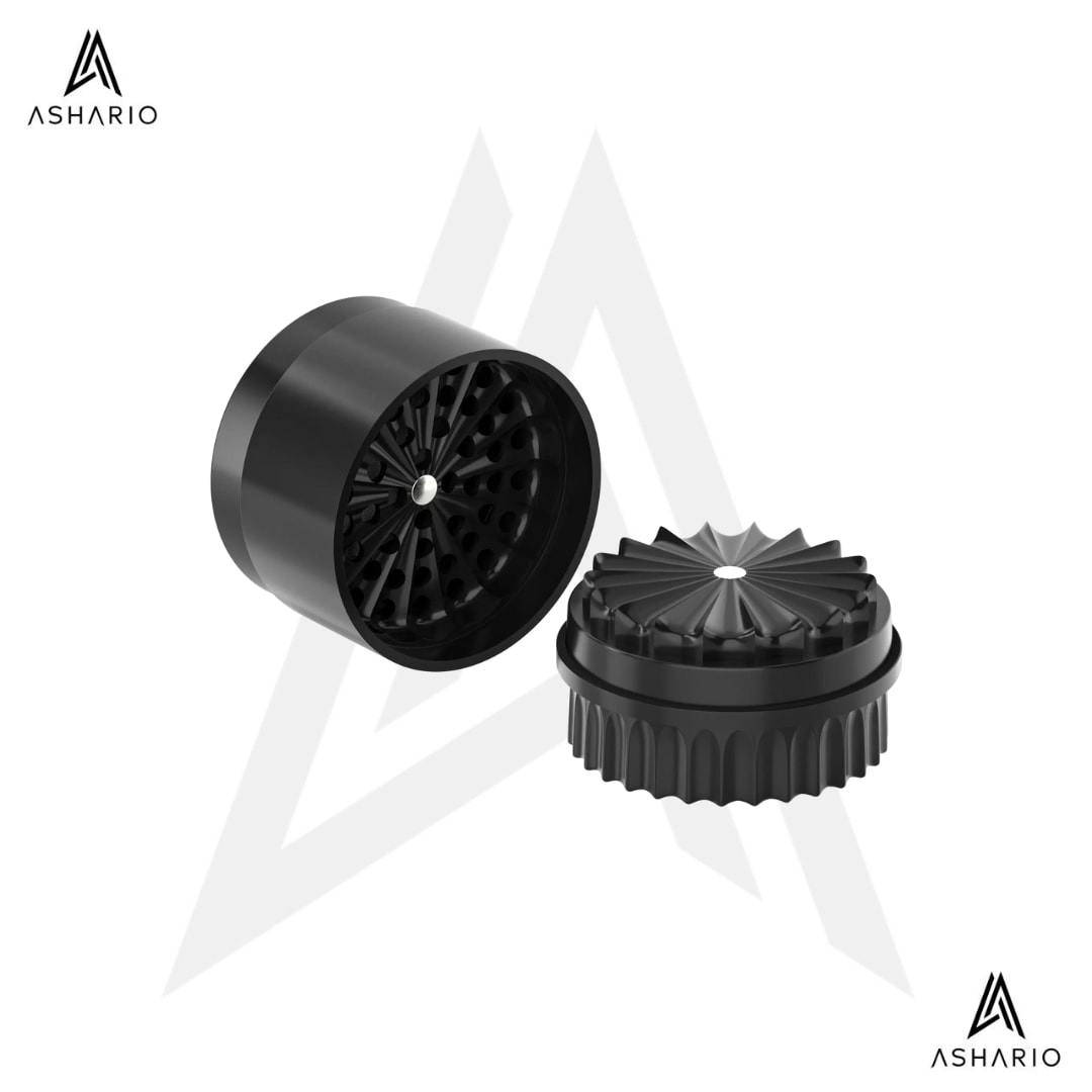 Ashario Ceramic Grinder 2.0 - Carbon Black