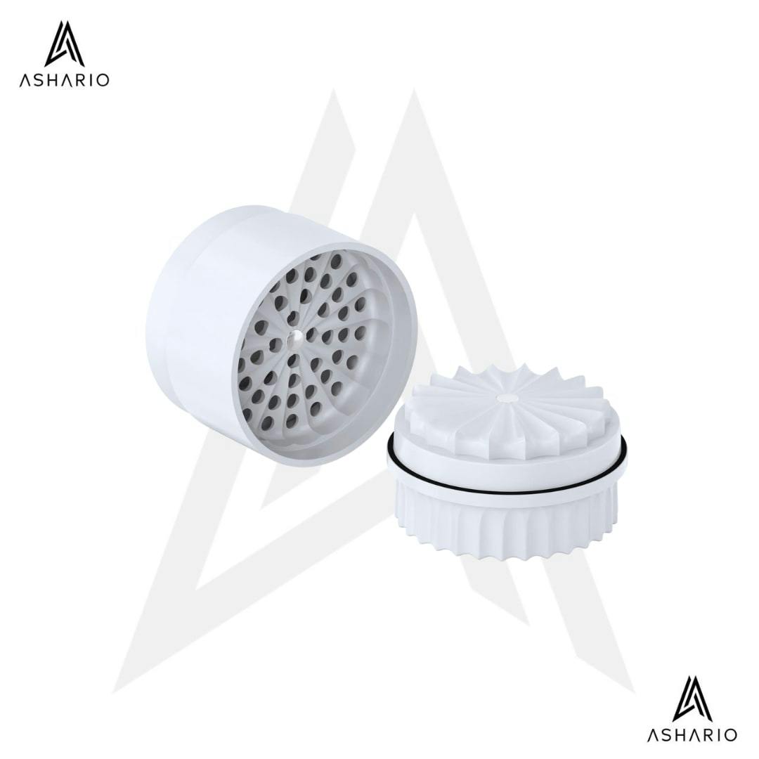 Ashario Ceramic Grinder 2.0 - Frost White