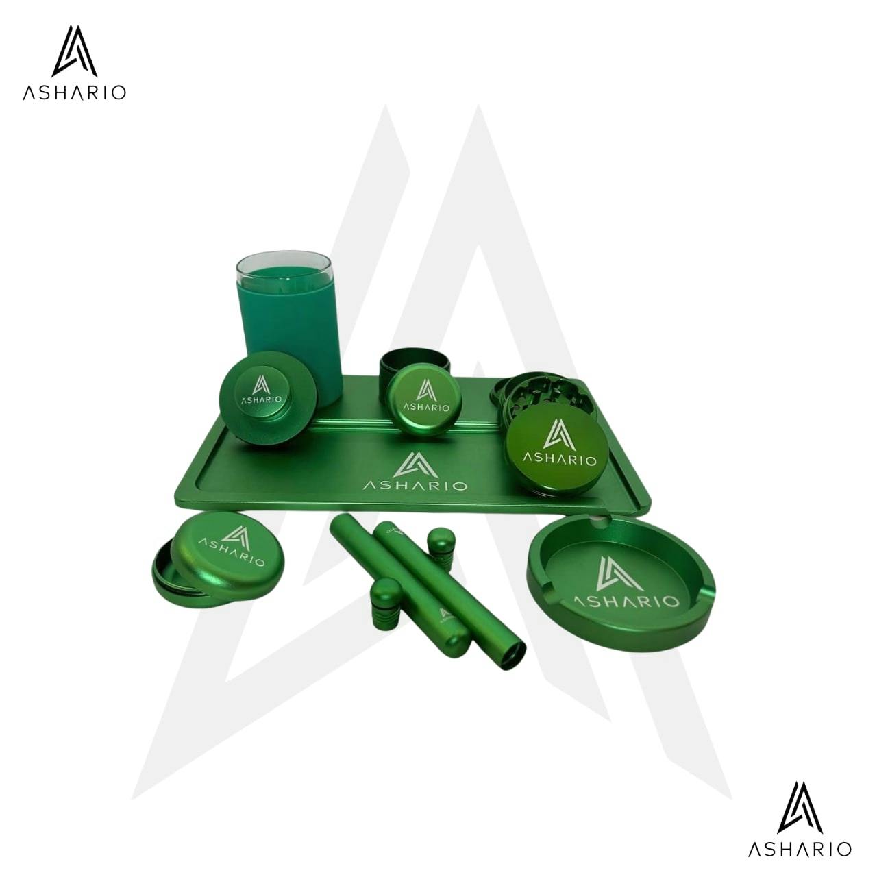 Ashario Deluxe Cannabis Kit - Green