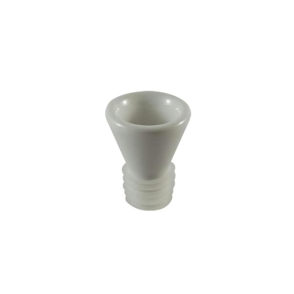 BRNT Polygon Ceramic Bowl for Water Pipes - White