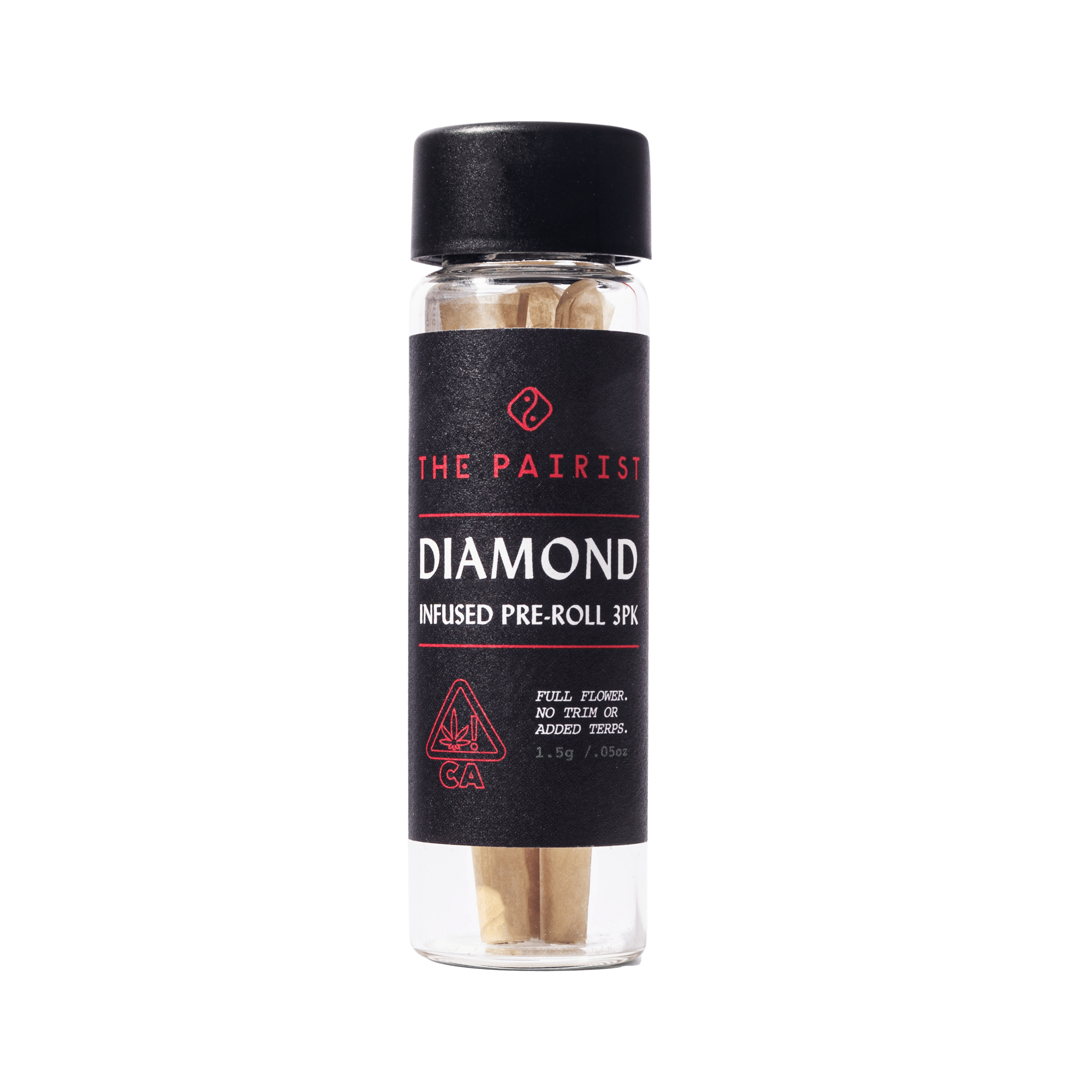 The Pairist - Glitter Bomb Diamond-Infused Preroll - 1 gram at Goldenhour Collective - Point Arena